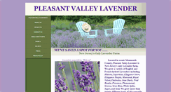 Desktop Screenshot of pleasantvalleylavender.com